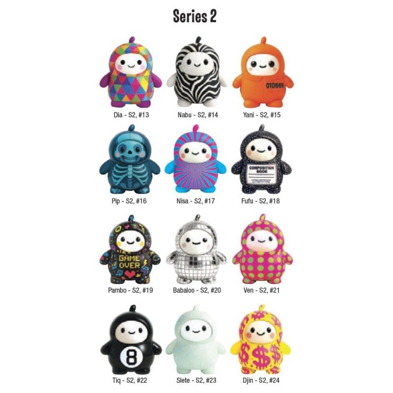 LamaTama Electronic Collectible Figures 6 cm Series 2 heo Exclusive Blind Box Display (26)