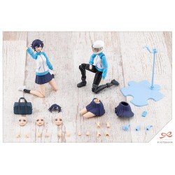 Sousai Shojo Teien Plastic Model Kit 1/10 Rui Saotome Touhou High School Tracksuit 16 cm