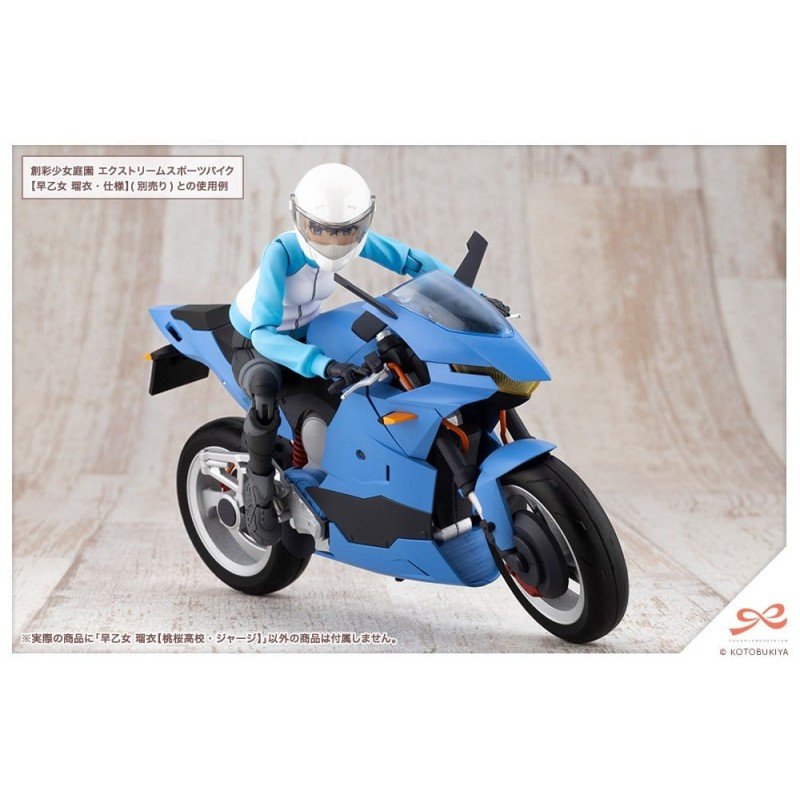 Sousai Shojo Teien figurine Plastic Model Kit 1/10 Rui Saotome Touhou High School Tracksuit 16 cm