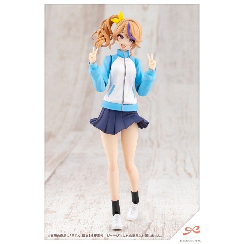 Sousai Shojo Teien figurine Plastic Model Kit 1/10 Rui Saotome Touhou High School Tracksuit 16 cm