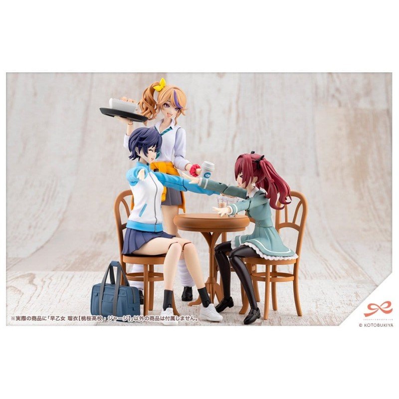 Sousai Shojo Teien figurine Plastic Model Kit 1/10 Rui Saotome Touhou High School Tracksuit 16 cm