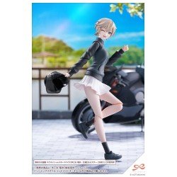 Sousai Shojo Teien figurine Plastic Model Kit 1/10 Rui Saotome Touhou High School Tracksuit Dreaming Style Midnight Onyx 16 cm