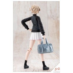 Sousai Shojo Teien Plastic Model Kit 1/10 Rui Saotome Touhou High School Tracksuit Dreaming Style Midnight Onyx 16 cm