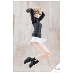 Sousai Shojo Teien figurine Plastic Model Kit 1/10 Rui Saotome Touhou High School Tracksuit Dreaming Style Midnight Onyx 16 cm