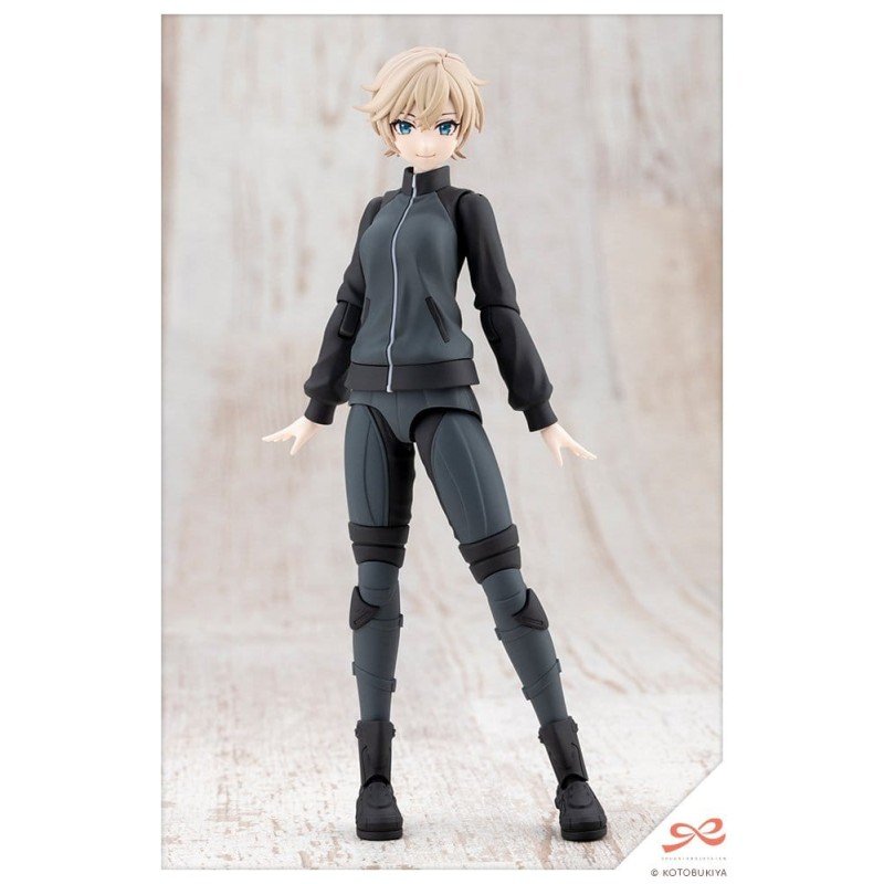 Sousai Shojo Teien figurine Plastic Model Kit 1/10 Rui Saotome Touhou High School Tracksuit Dreaming Style Midnight Onyx 16 cm