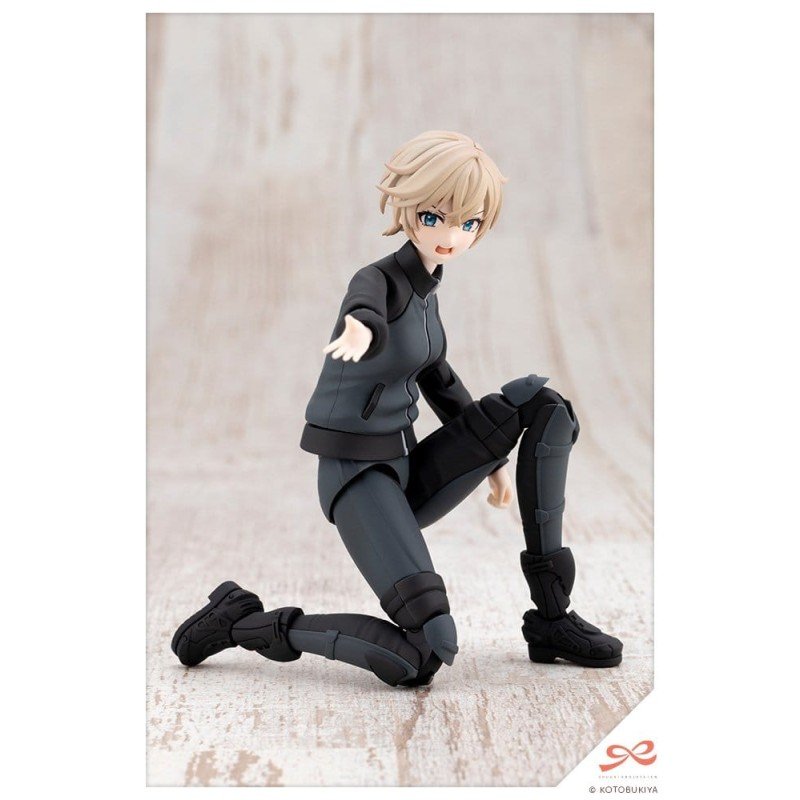 Sousai Shojo Teien figurine Plastic Model Kit 1/10 Rui Saotome Touhou High School Tracksuit Dreaming Style Midnight Onyx 16 cm