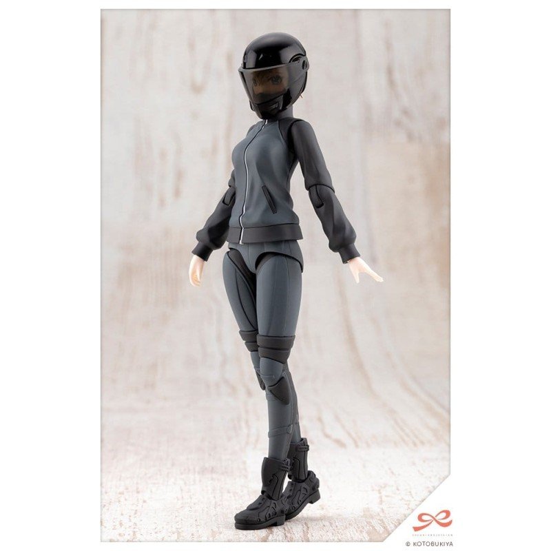 Sousai Shojo Teien figurine Plastic Model Kit 1/10 Rui Saotome Touhou High School Tracksuit Dreaming Style Midnight Onyx 16 cm