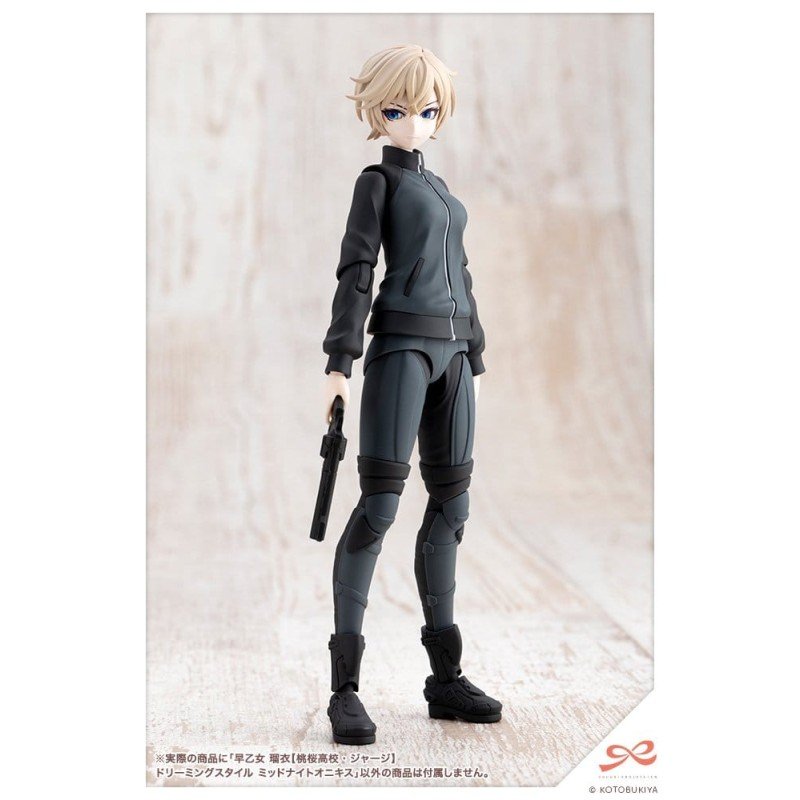 Sousai Shojo Teien figurine Plastic Model Kit 1/10 Rui Saotome Touhou High School Tracksuit Dreaming Style Midnight Onyx 16 cm