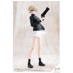 Sousai Shojo Teien Plastic Model Kit 1/10 Rui Saotome Touhou High School Tracksuit Dreaming Style Midnight Onyx 16 cm