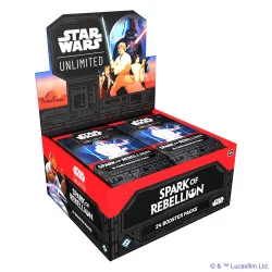 Star Wars: Unlimited - Spark of Rebellion Booster Display (24 Booster) - ENG | 841333122171