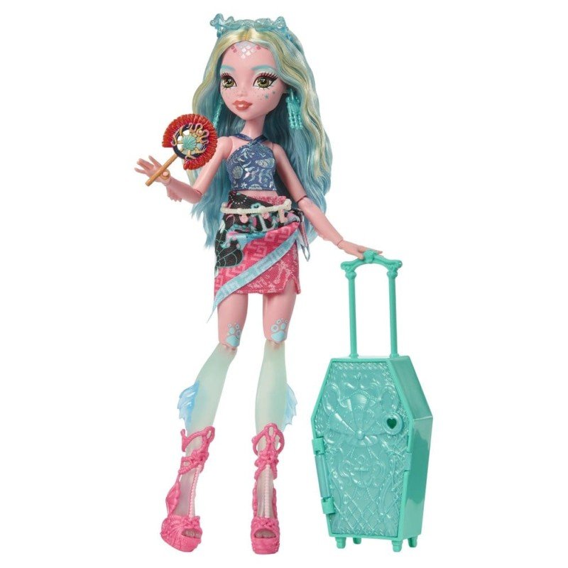 Monster High Skulltimate Secrets poupée Destination: Gore-geous Oasis - Lagoona Blue