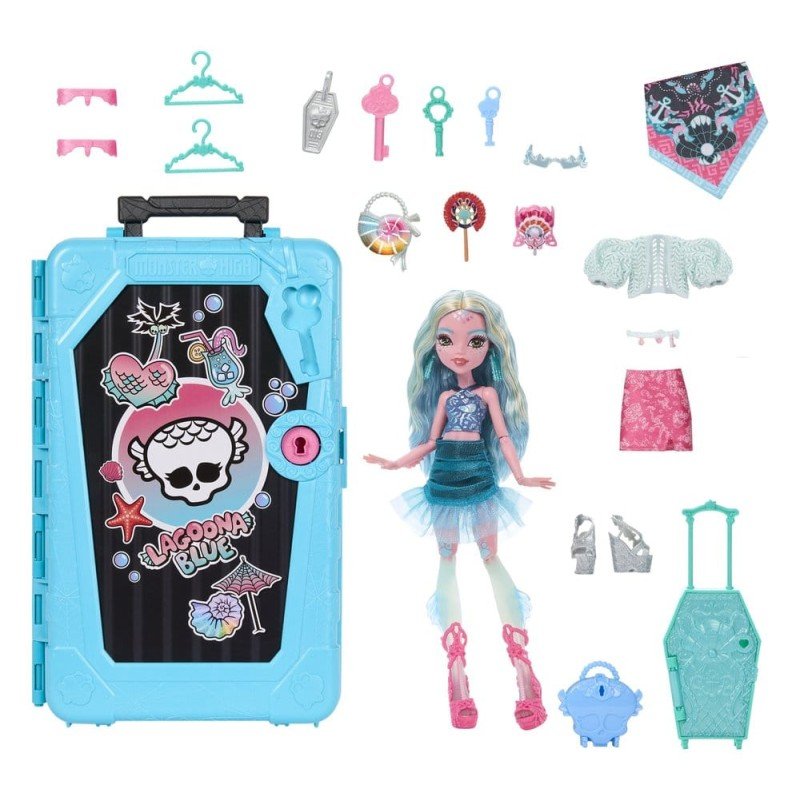 Monster High Skulltimate Secrets Doll Destination: Gore-geous Oasis - Lagoona Blue