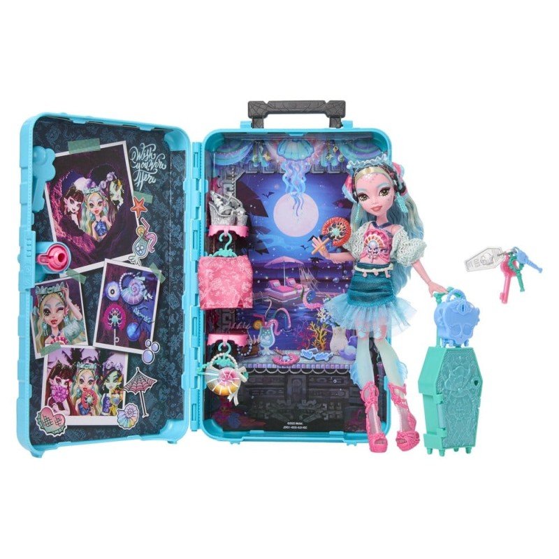 Monster High Skulltimate Secrets Doll Destination: Gore-geous Oasis - Lagoona Blue