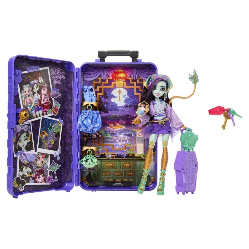 Monster High Skulltimate Secrets poupée Destination: Gore-geous Oasis - Jinafire Long