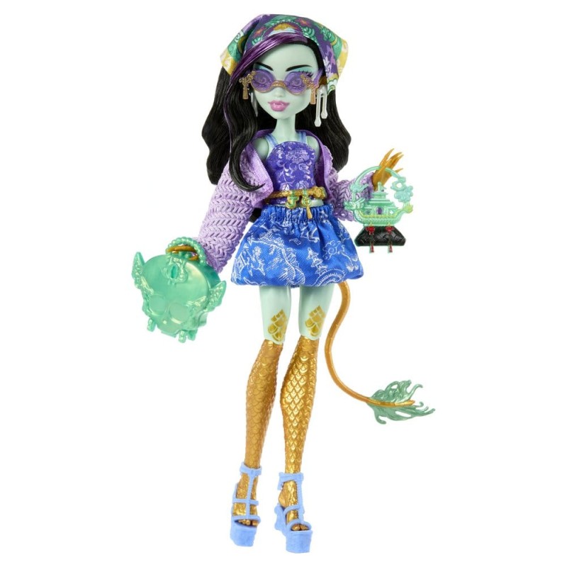 Monster High Skulltimate Secrets poupée Destination: Gore-geous Oasis - Jinafire Long