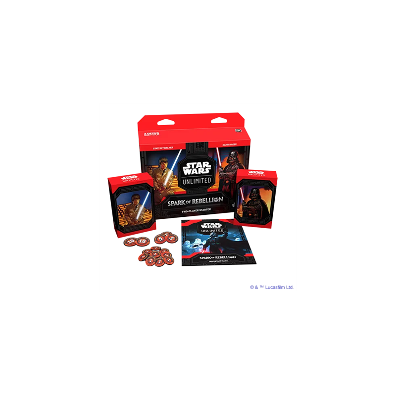 Achetez Star Wars: Unlimited - Spark of Rebellion Two-Player Starter - ENG