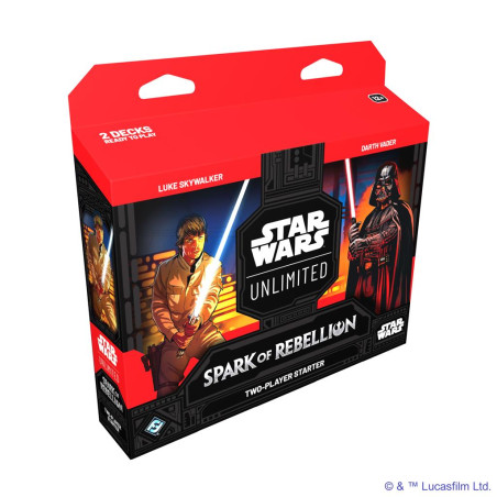 Koop Star Wars: Unlimited - Spark of Rebellion Starter voor twee spelers - EN