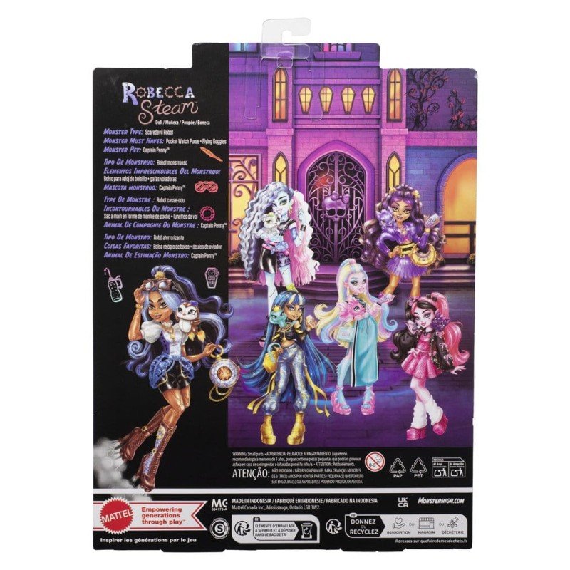 Monster High poupée Robecca Steam