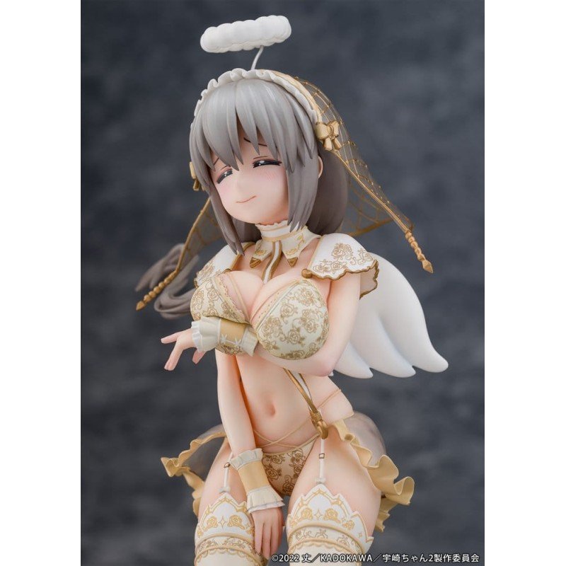 Uzaki-chan Wants to Hang Out! PVC Statue 1/7 Tsuki Uzaki Angel Ver. 19 cm