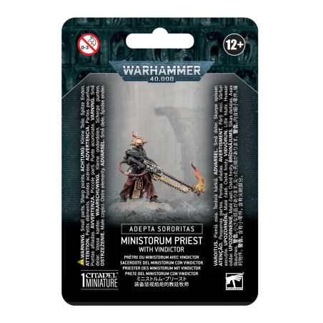 Warhammer 40.000 - Adepta Sororitas: Ministorum-priester met Vindictor