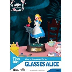 Alice au pays des merveilles pack 6 statuettes Mini Diorama Stage 10 cm