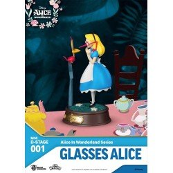Alice au pays des merveilles pack 6 statuettes Mini Diorama Stage 10 cm