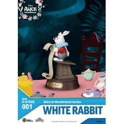 Alice au pays des merveilles pack 6 statuettes Mini Diorama Stage 10 cm