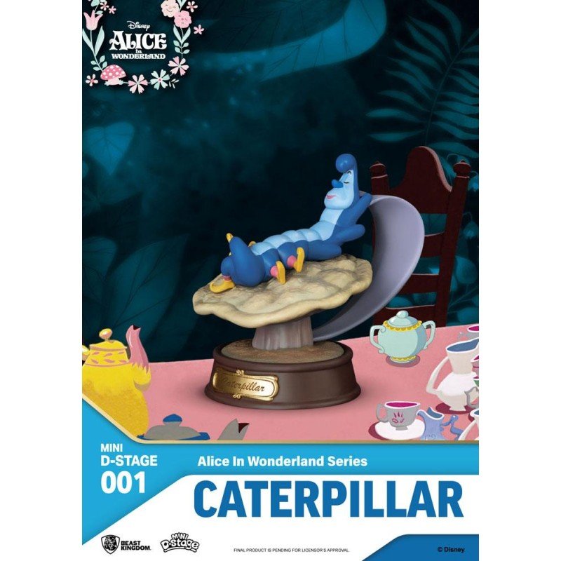Alice au pays des merveilles pack 6 statuettes Mini Diorama Stage 10 cm