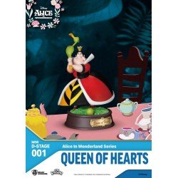 Alice au pays des merveilles pack 6 statuettes Mini Diorama Stage 10 cm