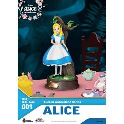 Alice in Wonderland Mini Diorama Stage Statues 6-pack 10 cm