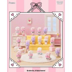 Esther Bunny Blind Box présentoir mini-figurines Little Vlog Bunny Face Series 6 cm (6)