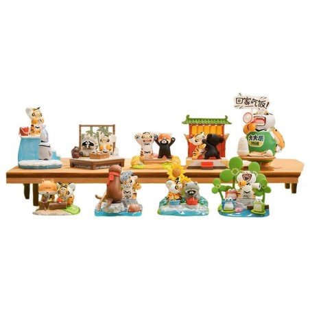 Alexander The Fat TigerBlind Box présentoir mini-figurines Little Tiger and his companions (8)
