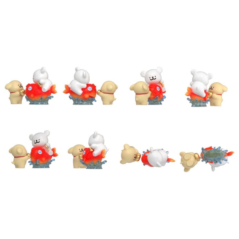 Maltese Blind Box Mini Figures Lucky Paws Series Display (8)