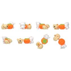 Maltese Blind Box Mini Figures Lucky Paws Series Display (8)