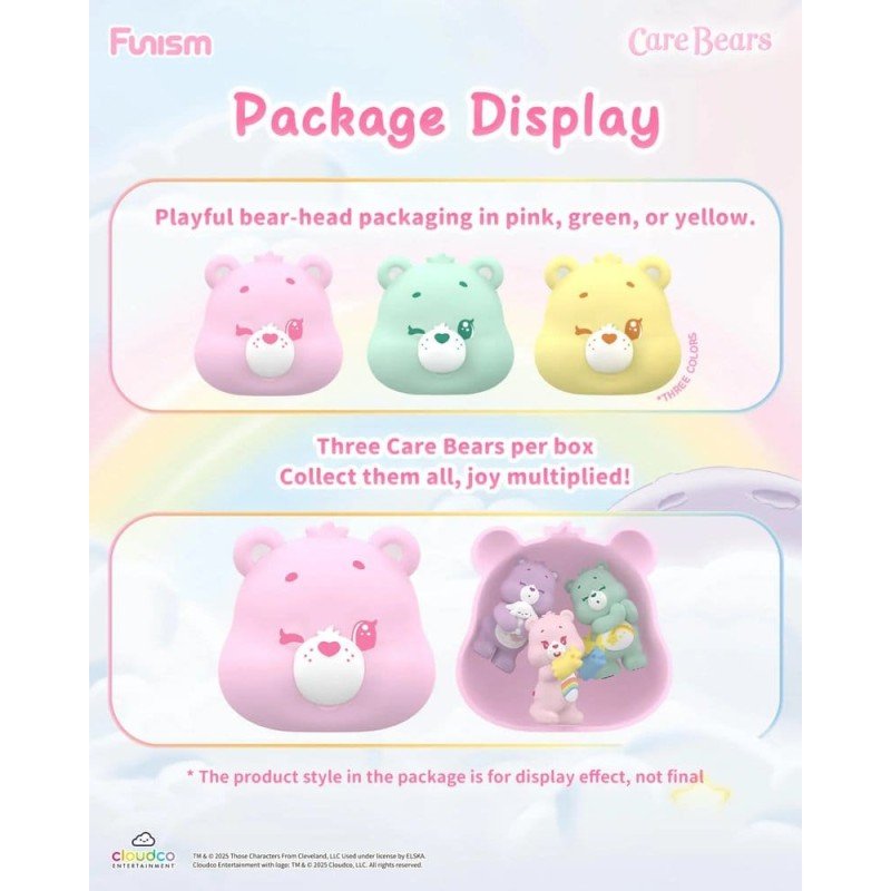 Bisounours Blind Box présentoir mini-figurines Little Things Cubby Face Series 5 cm (6)