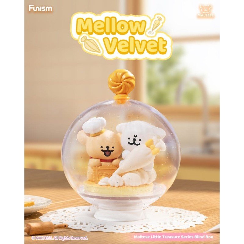 Maltese Blind Box présentoir mini-figurines Little Treasure Series 6 cm (6)