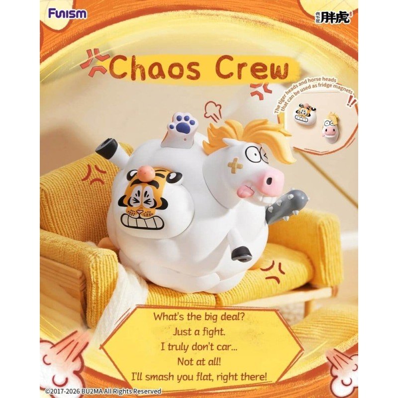Alexander The Fat TigerBlind Box présentoir mini-figurines The Real Crazy Horse (8)