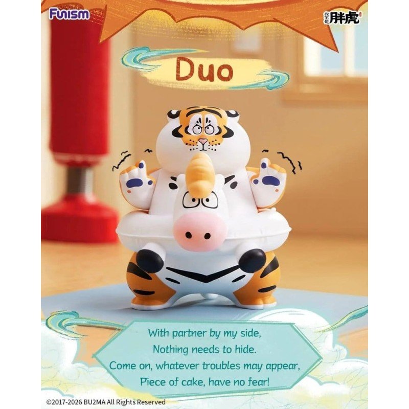 Alexander The Fat TigerBlind Box Mini Figures The Real Crazy Horse Display (8)