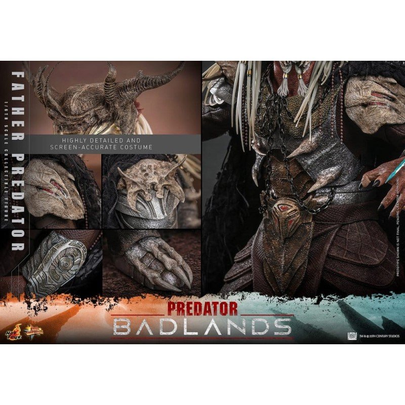 Predator: Badlands figurine Movie Masterpiece 1/6 Njohrr 36 cm