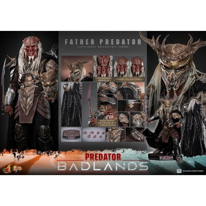 Predator: Badlands figurine Movie Masterpiece 1/6 Njohrr 36 cm