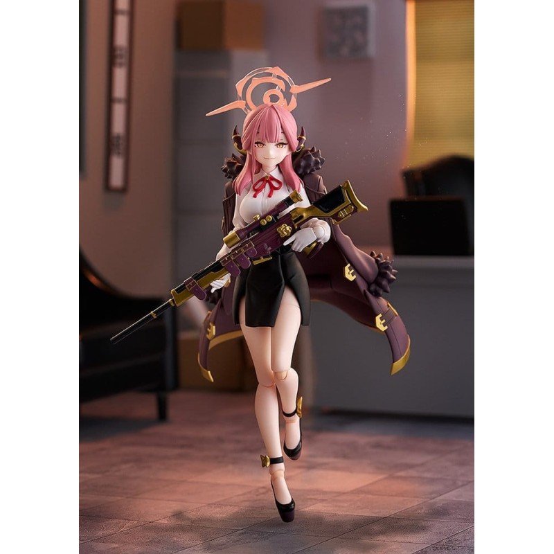 Blue Archive Figma Action Figure Aru Rikuhachima 15 cm   