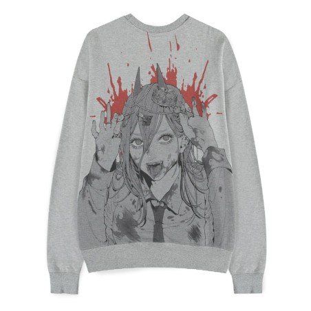 Chainsaw Man Sweater Power Grey Melange (XXL)