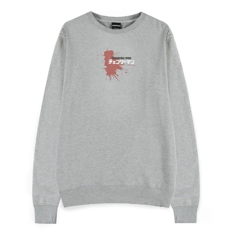 Chainsaw Man Sweater Power Grey Melange (XXL)