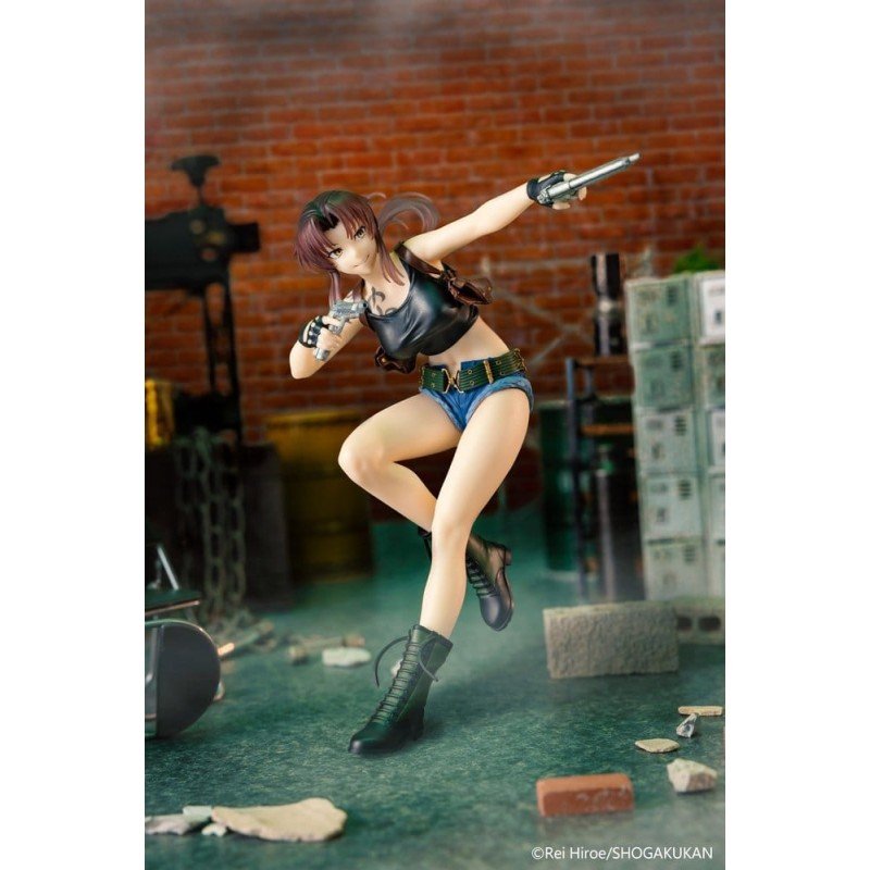 Black Lagoon Vivit PVC Statue Revy 16 cm          