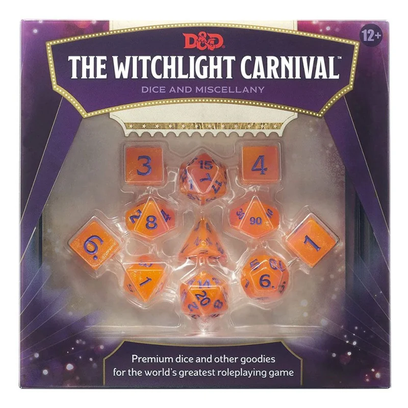 Dungeons & Dragons RPG - Dobbelstenen Set - The Witchlight Carnival | 9780786967216