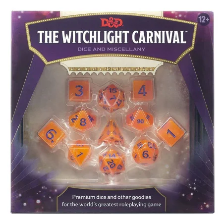 Dungeons & Dragons RPG - Dice Set - The Witchlight Carnival | 9780786967216