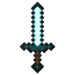 Minecraft Torch Light Sword 40 cm