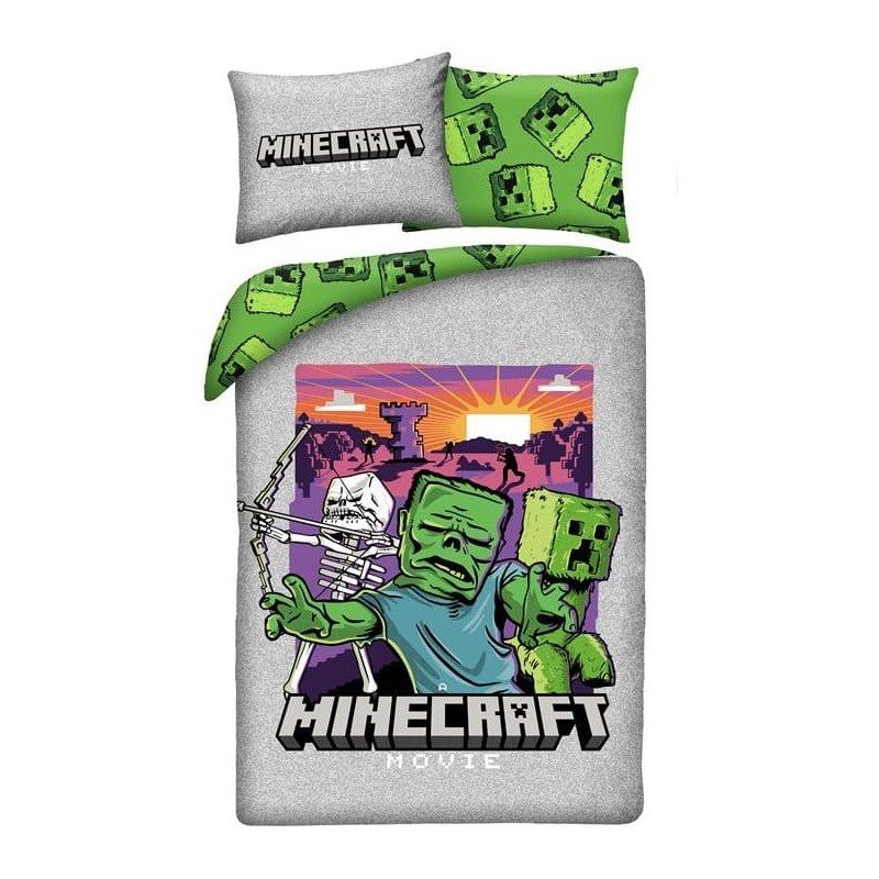 Minecraft Movie parure de lit Ver. 1 140 x 200 cm / 70 x 90 cm  