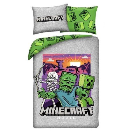 Minecraft Movie parure de lit Ver. 1 140 x 200 cm / 70 x 90 cm  