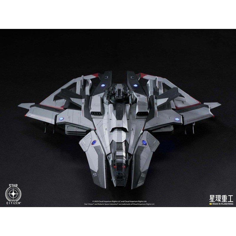 Star Citizen figurine Pre-assembled Plastic Model Kit 1/100 Anvil F8C Lightning Pre-Assembled Finished Model Ver. 25 cm